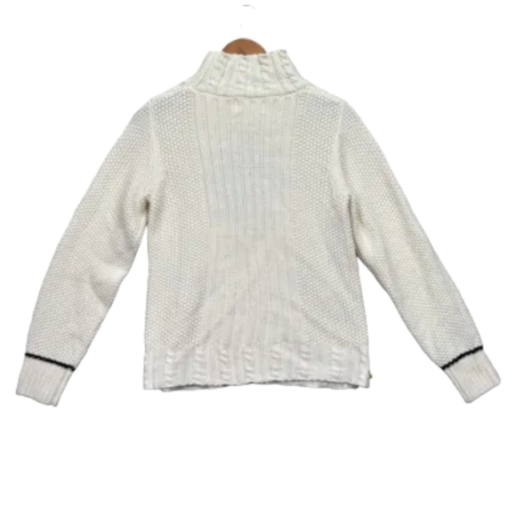 The Reeds J. Crew Womens Turtleneck Christmas Sweater Fair Isle Wool Blend - Picture 4 of 7